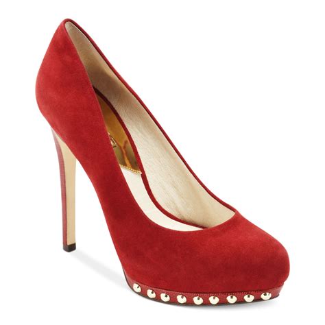 michael kors red heels